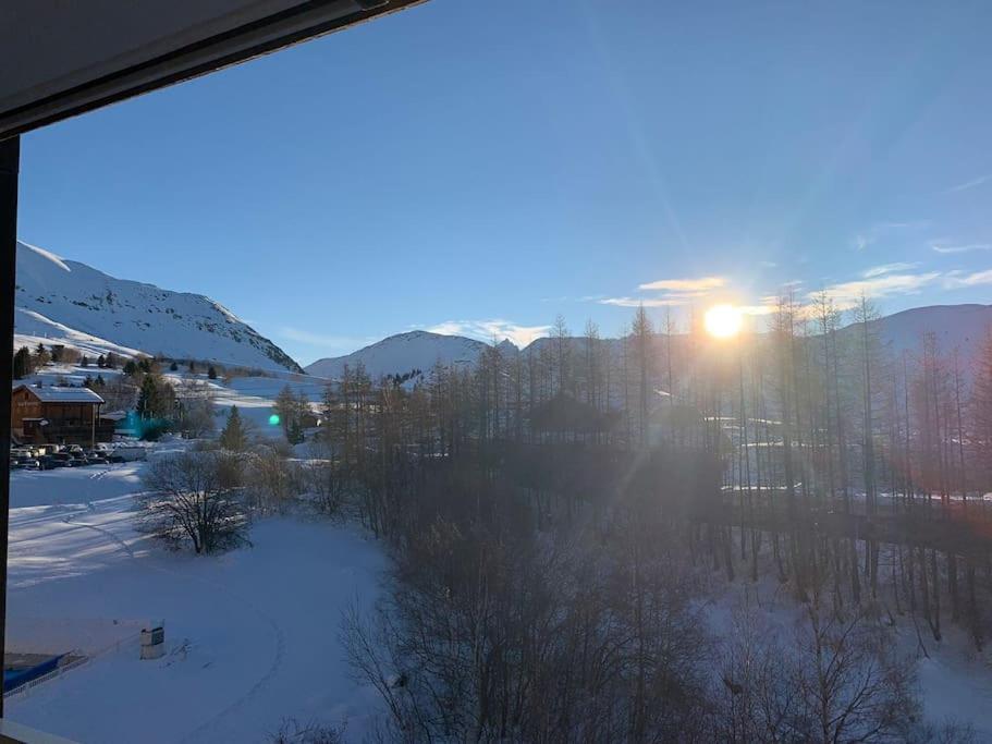 HuezAu Pied Des Pistes Avec Parking Entierement Renove公寓 外观 照片